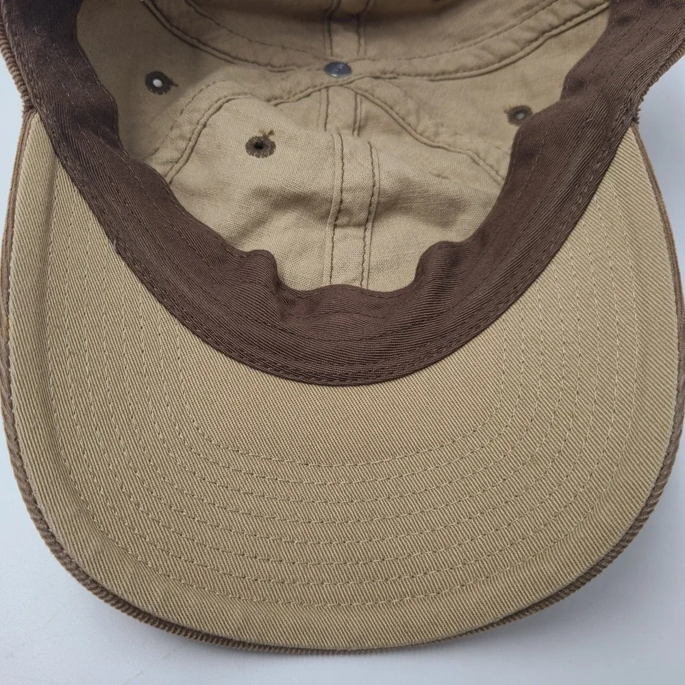 Women Boise State Broncos Hat Strapback (Fits Small) Adidas Brown Pink‎ Corduroy